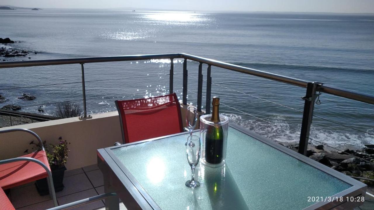 Appartement Cosy Les Pieds Dans L'Eau, Vue Mer Exceptionnelle Crozon Exterior foto